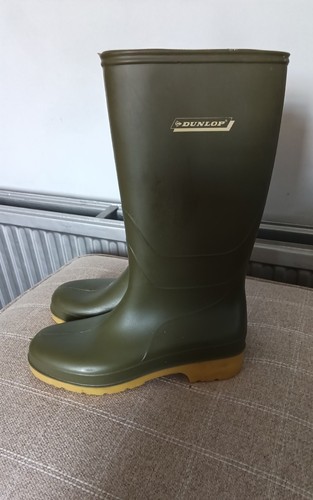 Dunlop classic green wellies - classic,