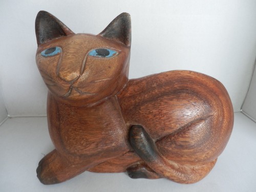 Vintage large wooden laying - large,