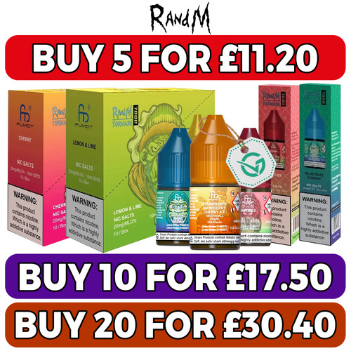 And nic salt - 10ml, vape