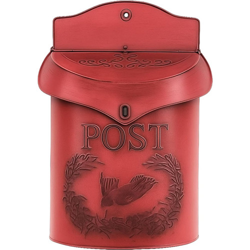 Vintage wall mounted red - vintage,