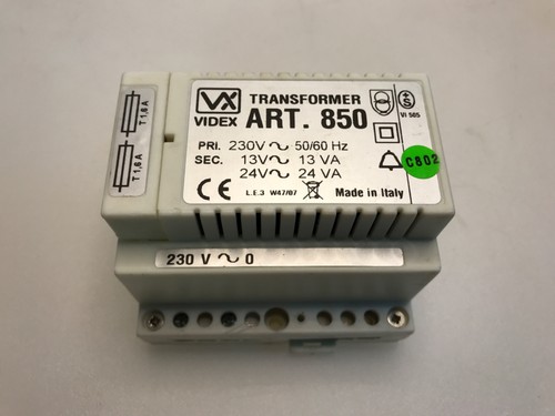 Videx 850 transformer 24vac - 850,