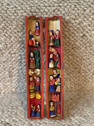 Vintage peru retablo diorama - peru,