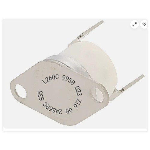 Thermal cutout sensor - cutout, normally