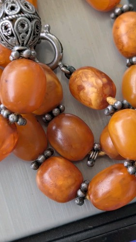 Vintage genuine baltic amber - vintage,