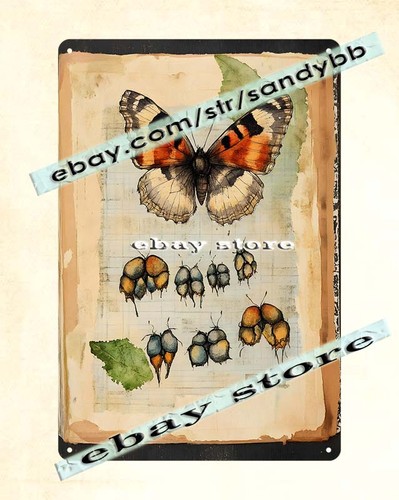 Specimen tray metal - , sign