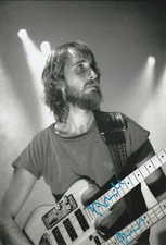 Signed MIKE RUTHERFORD 12"X8"