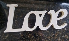 LOVE wooden Freestanding Sign***