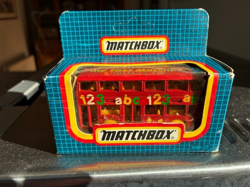 First matchbox london bus - my,