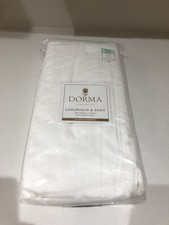 Dorma White 500 Thread Count Cotton Sateen King Size Valance 38cm Depth