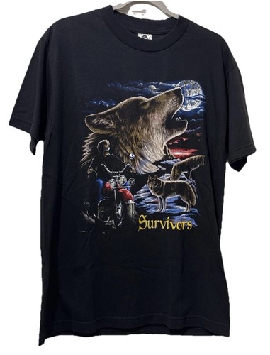 Motorcycle wolf survivors - motorcycle,