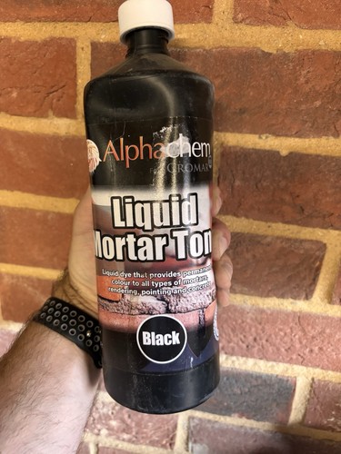 Black liquid cement dye - liquid,