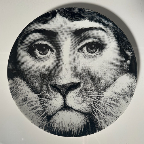 Fornasetti wall plate 143 - plate, n.
