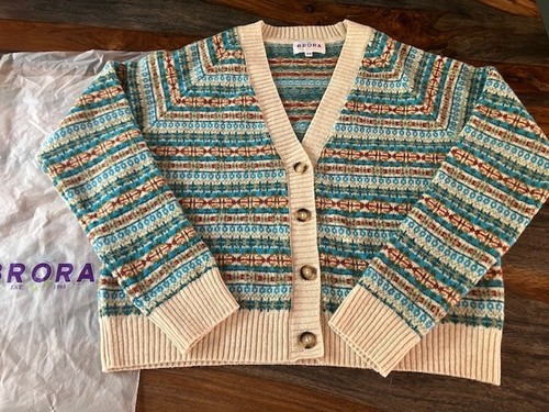 Brora fairisle cardigan - fairisle, size