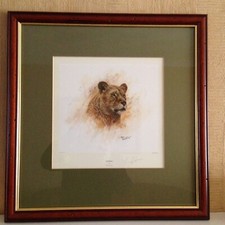 TONY FORREST "Lioness" 1990, LIMITED EDITION LITHOGRAPH, SIGNED,  427/850