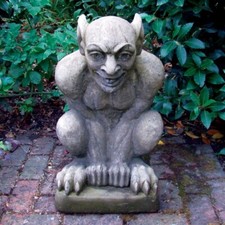 Evil goblin stone garden - evil,