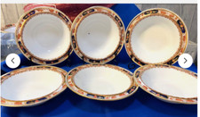 Vintage Dishes. SET of 1 Serving, 5 small Royal Stafford, Imari. 1930s Tableware