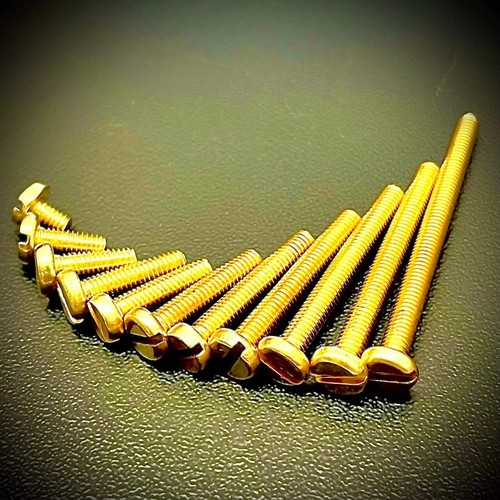 Machine screws slotted pan - m3,