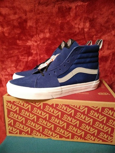 Vans sk8 blue reflective - vans, sk8-hi.