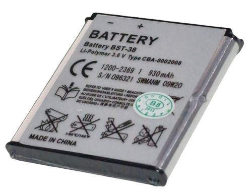 Sony ericsson battery bst - ericsson, bst-38