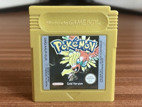 Genuine pokemon gold version - genuine,