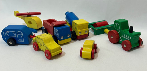 Wooden elc large trucks - wooden,