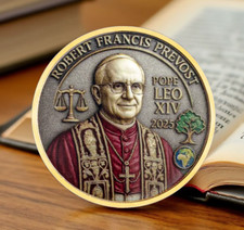18K Carat Gold plated  Pope