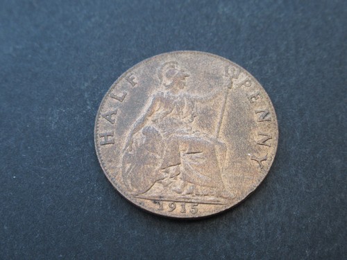 1915 george bronze half - bronze,