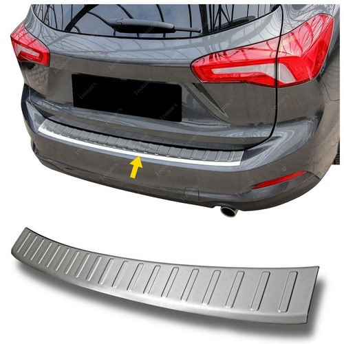 Chrome rear bumper protector - chrome,