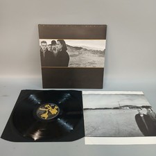 U2 The Joshua Tree Vinyl LP Gatefold Album Island Records U26 1987 -CP 