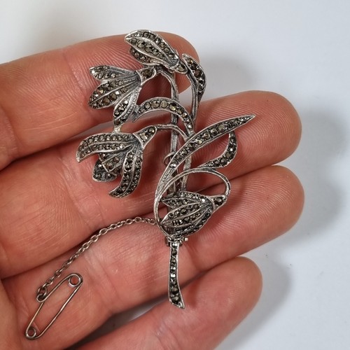 Vintage silver and - vintage, marcasite