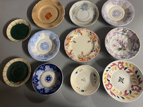 Lot vintage antique - &,