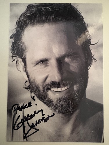 Signed photo gregory - photo, harrison