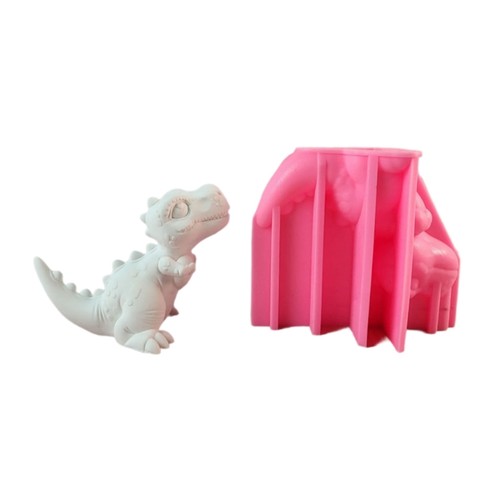 Dinosaur silicone mould - silicone,