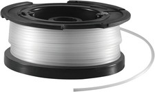 BLACK+DECKER Spool and Line 10 m for Reflex Strimmer Nylon Wire 1.6 mm Diameter