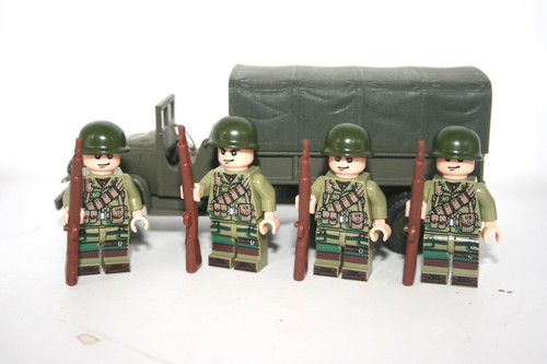 Custom moc ww2 military us - custom,
