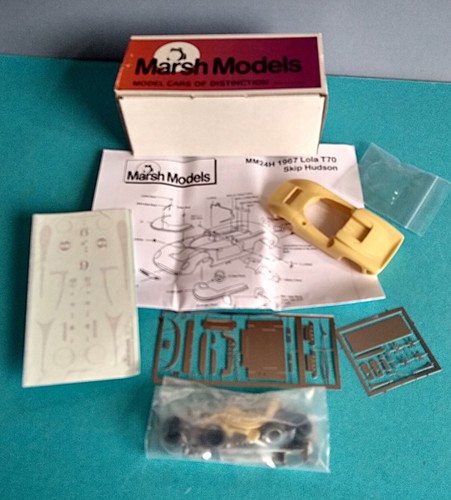 Marsh models resin - models, 1967