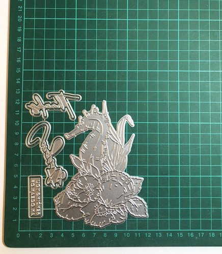 7pcs seahorse sentiments hot - 7pcs,