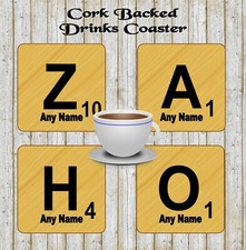 PERSONALISED SCRABBLE LETTER