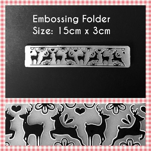 Embossing folder narrow - embossing,