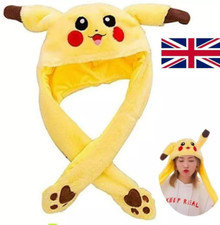UK Seller Pikachu Rabbit Hat
