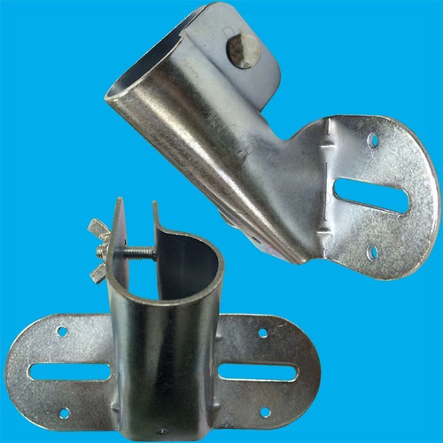 Steel flagpole holder metal - flagpole,