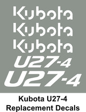 Kubota Digger U27-4 / Plant