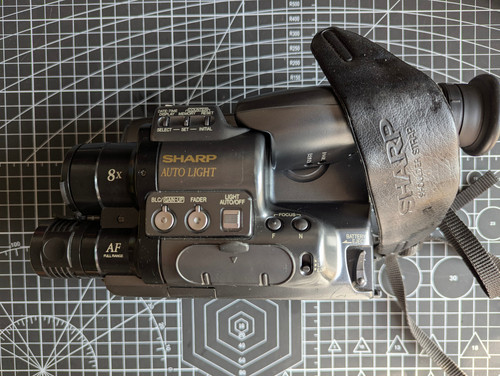 Vintage sharp 8mm camcorder - vintage,