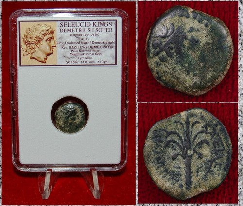 Ancient greek coin - greek, seleucid