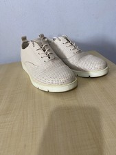 Ecco Women’s Bella Perforated  Leather shoes Nude Blush Lightweight Size 4.5 