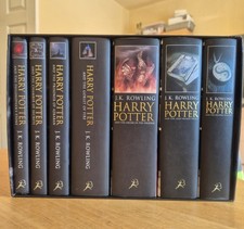 Harry Potter Complete Set of 7 Books by JK Rowling Bloomsbury Collection