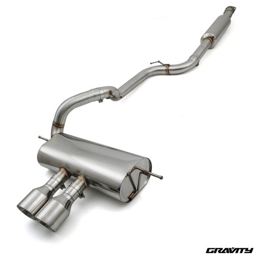 Stainless catback exhaust - 3",