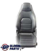 Mercedes C204 Coupe Front Sport Seat Leather Electric Left N/S Black