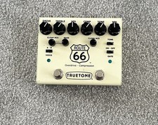 Truetone Route 66 Compressor & Overdrive Guitar Effects Pedal