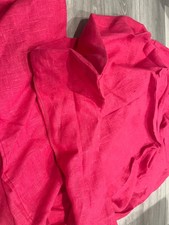 New ILVA pink linen box cushion covers 50x50x16cm